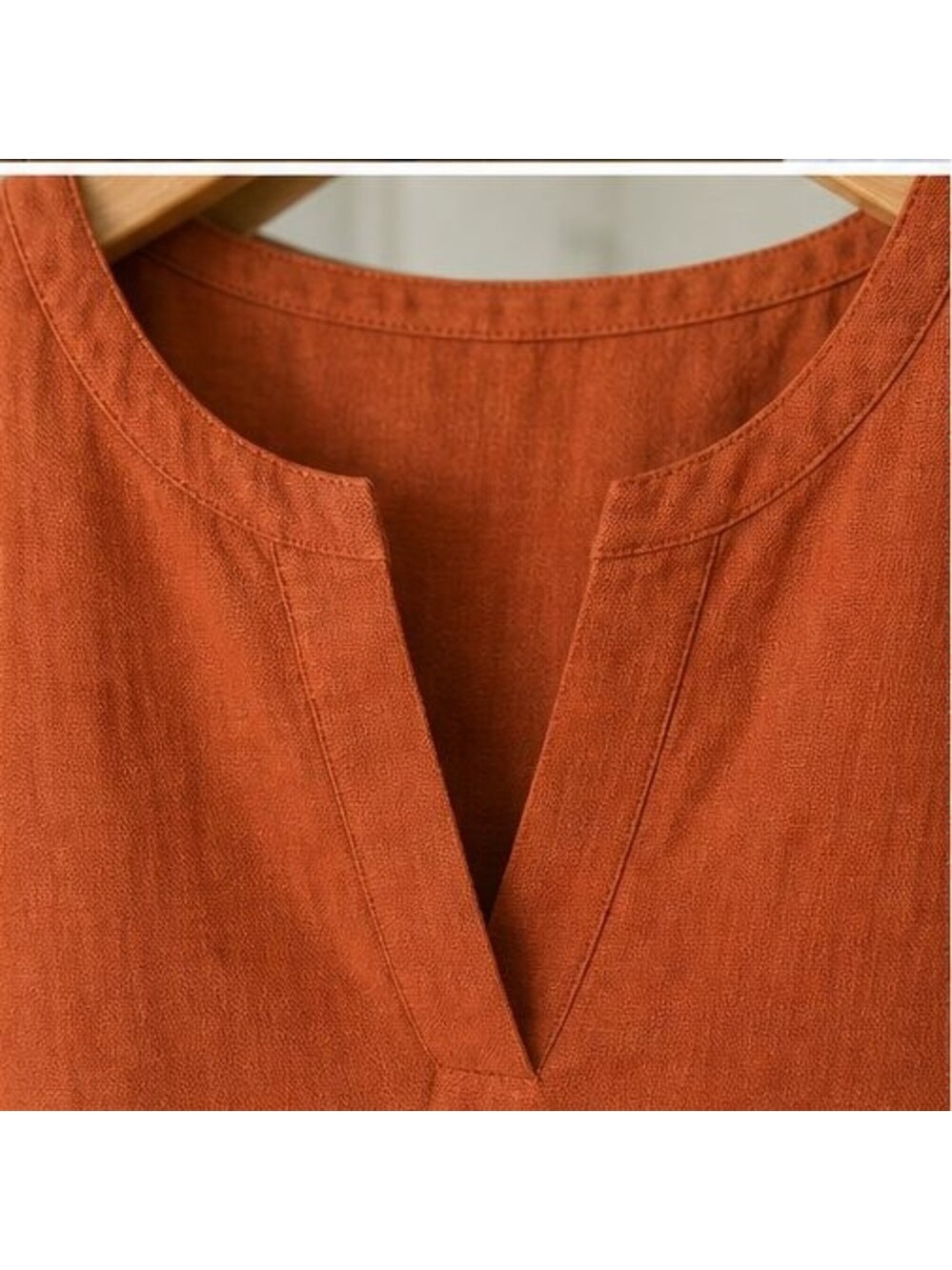 Gray Smocked Top - Picture 4 of 6